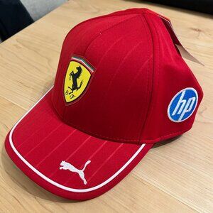 NWT Puma Red Scuderia Ferrari 2025 Replica Team Adjustable Hat